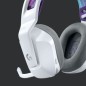 Logitech G G733 LIGHTSPEED Wireless RGB Gaming Headset Trådløs Høretelefoner Hvid